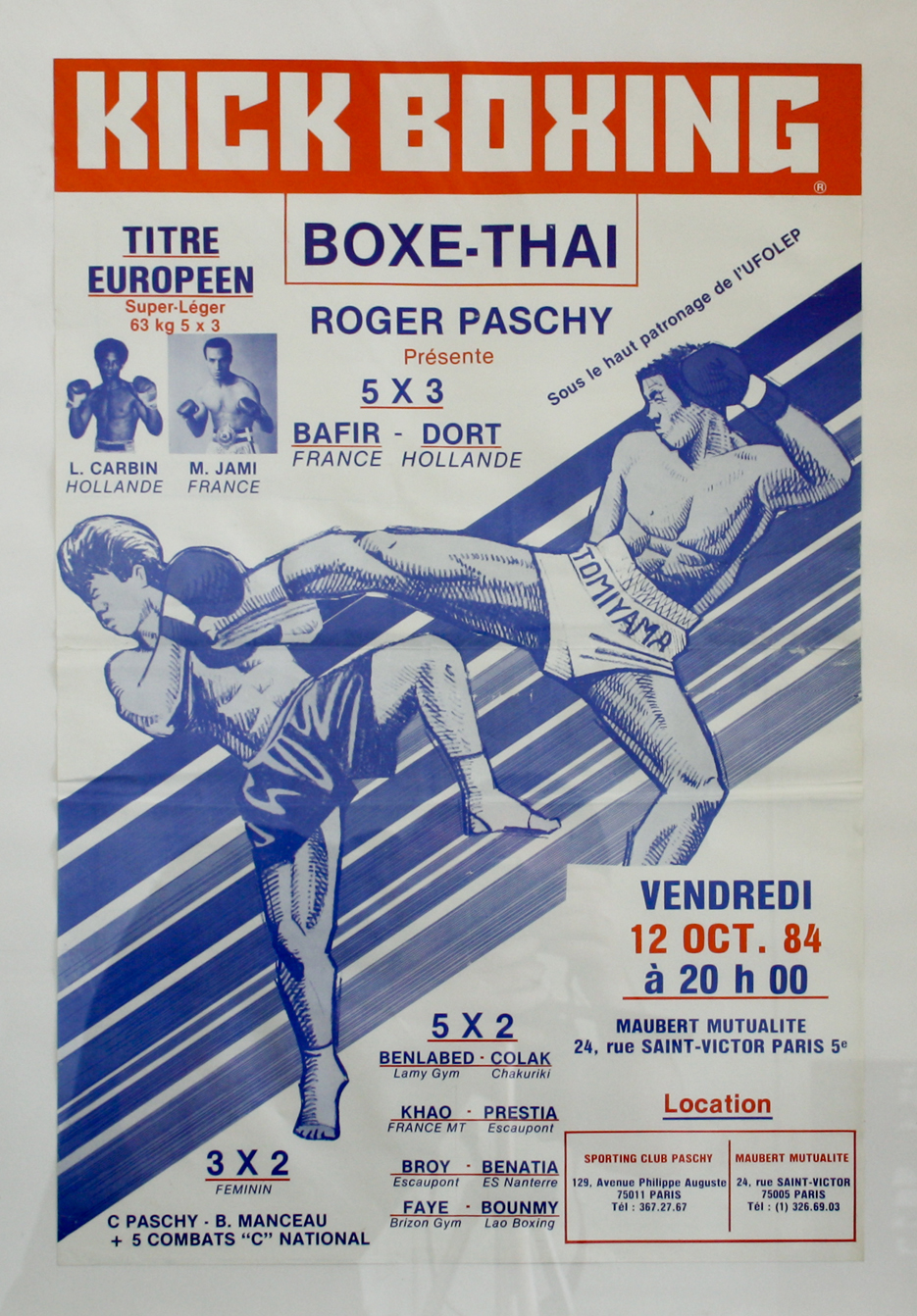 rencontre de boxe paris